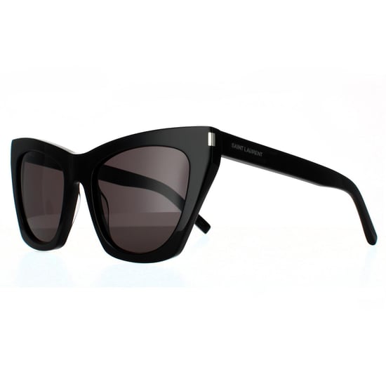 Saint Laurent Cat Eye Damen Schwarz Grau Sonnenbrille - Image 2