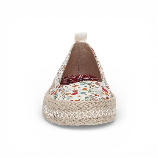 Blowfish Malibu Damen Floral White Ballet Flats Ballerina Freizeitschuhe – Benita - Image 5