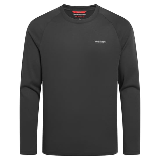 Craghoppers - "Nour" T-Shirt für Herren, Nosilife, Langärmlig (dunkeles Eisen) - Image 2