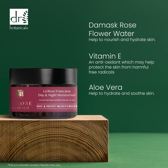 Dr. Botanicals Anti-Aging La Rose Francaise Duo Feuchtigkeitscreme & Augenserum Set - Image 5