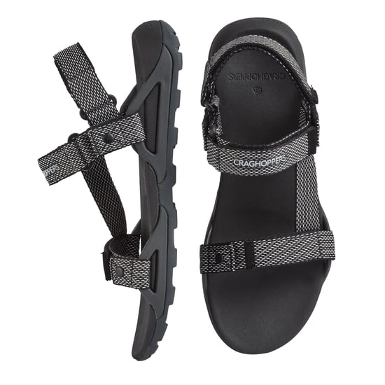 Craghoppers Herren Locke Sandalen (Schwarz/Navy) - Image 6