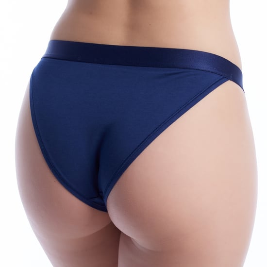 Damen Elastische Baumwollslips mit Logo 50520399 - Image 3