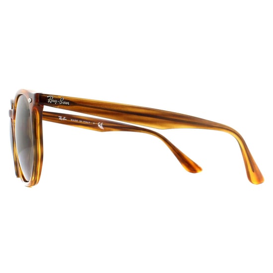Ray-Ban Sonnenbrille RB4306 820/73 Gestreift Rot Havanna Dunkelbraun - Image 3