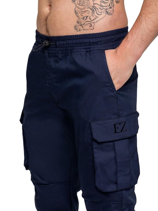 Enzo | Herren Stretch Cargo-Hose - Image 4