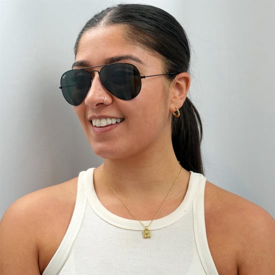Ray-Ban Lunettes De Soleil Aviator 3025 L2823 Noir Vert - Image 5