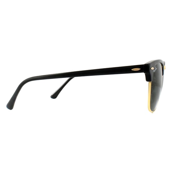 Ray-Ban Lunettes De Soleil Clubmaster 3016 W0365 Noir Vert G-15 Petit 49mm - Image 4