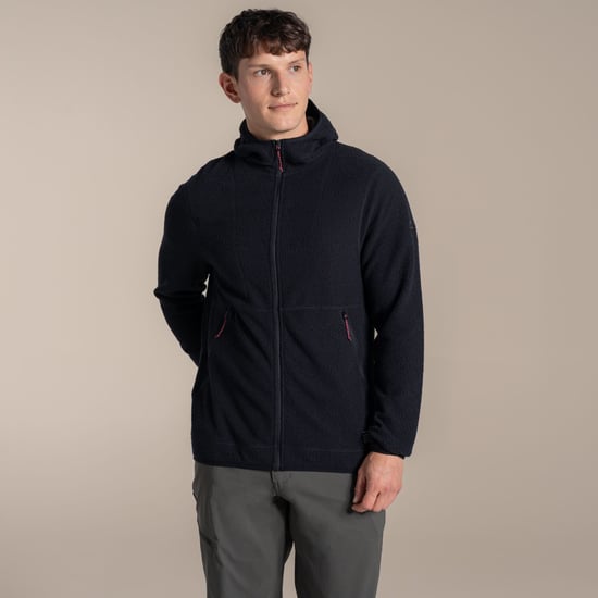 Craghoppers - "Compresslite" Fleecejacke für Herren, mit Kapuze (Schwarz) - Image 4
