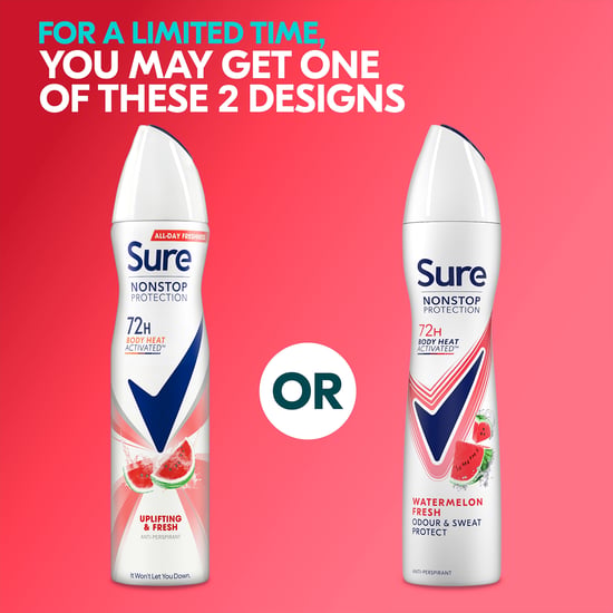 Sure Women Antiperspirant 72H Nonstop Protection Uplift&Fresh Advance Deo 250ml, 3 Pack - Image 3