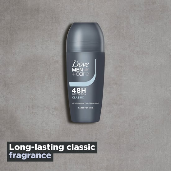Dove Men+Care Roll-On Classic Antitranspirant-Deodorant 48H Schutz, 3x50ml - Image 4