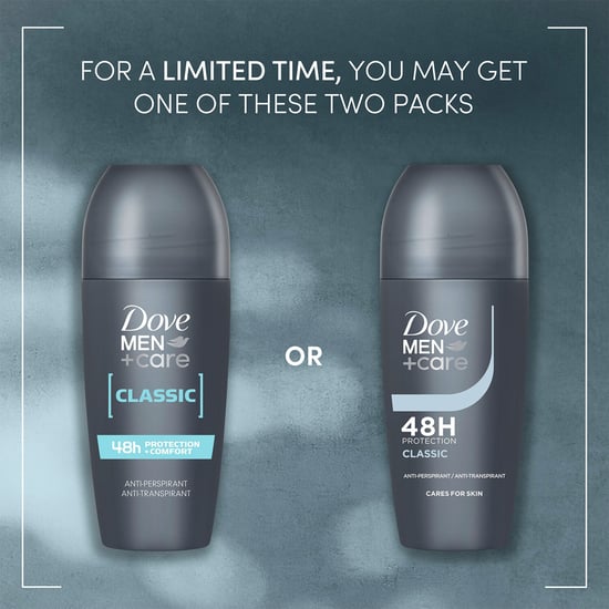 Dove Men+Care Roll-On Classic Antitranspirant-Deodorant 48H Schutz, 3x50ml - Image 5