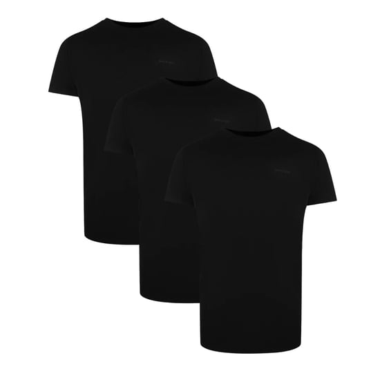 Palm Angels Tri-Pack Tonale Classic Logo Schwarze T-Shirts - Image 1