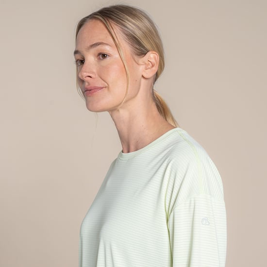 Craghoppers - T-Shirt für Damen, Nosilife, Langärmlig (Birnentropfen) - Image 4