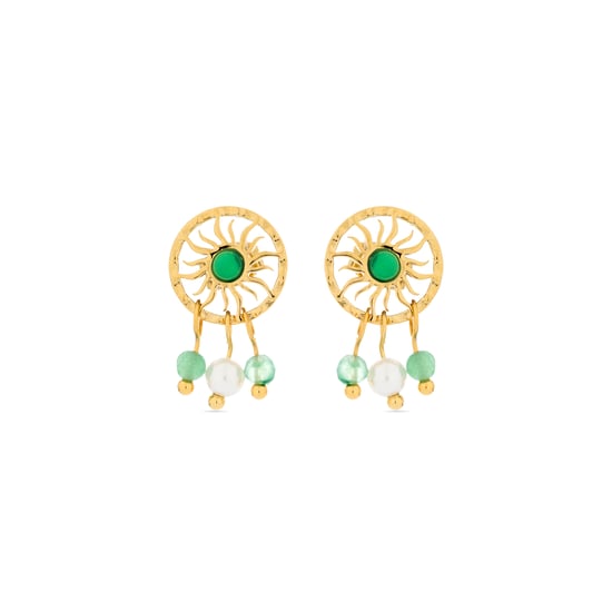 Luxenter Besya-Ohrring aus 18 Karat Gelbgold - Image 1