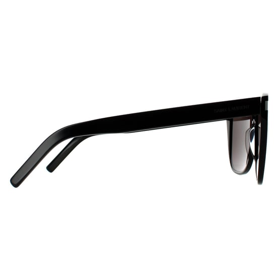 Saint Laurent Square Womens Schwarz Grau Rauch Sonnenbrille - Image 4
