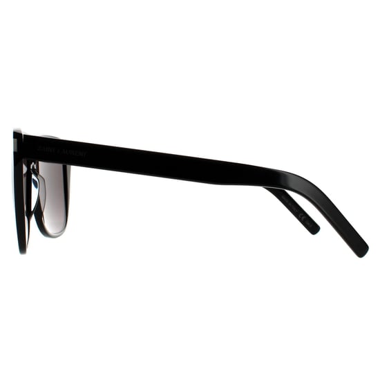Saint Laurent Square Womens Schwarz Grau Rauch Sonnenbrille - Image 3