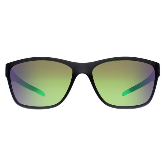 BMW Rectangle Mens Matte Black Green Mirror BS0036 - Image 1