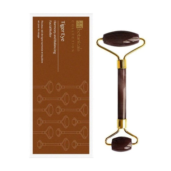 Dr. Botanicals Tigerauge Harmony & Balancing Gesichtsroller (Goldener Metallgriff) - Image 1