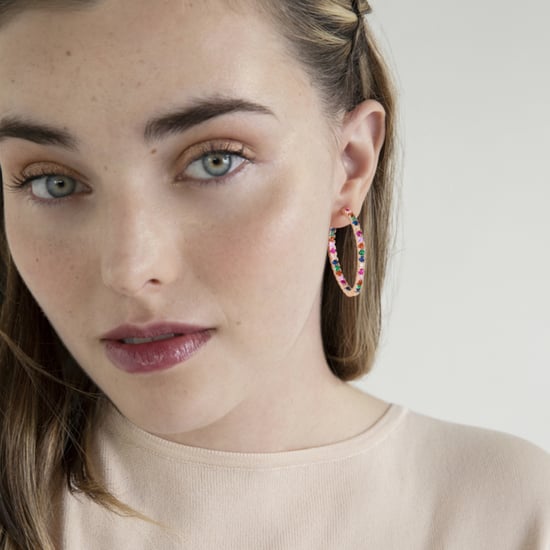 Luxenter Sterling Silber 925 Ohrringe mit mehrfarbigen Zirkonia in 18K Roségold - Vyamba - Image 2