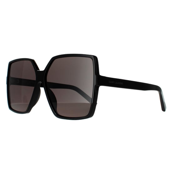 Saint Laurent Square Damen Schwarz Grau Sonnenbrille - Image 2