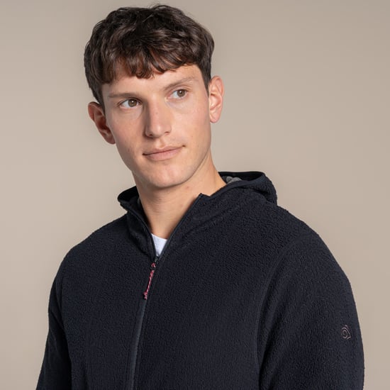 Craghoppers - "Compresslite" Fleecejacke für Herren, mit Kapuze (Schwarz) - Image 6