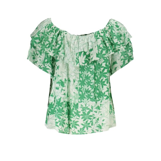 Blumenmuster Bluse Off-Shoulder Top - Image 2
