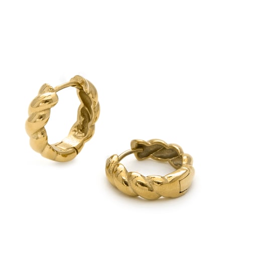 Luxenter-Ohrringe aus 18k Gelbgold - Caiki - Image 6