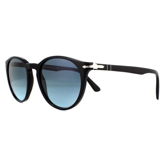 Lunettes de soleil Persol PO3152 9014Q8 Black Azure Gradient Blue - Image 2