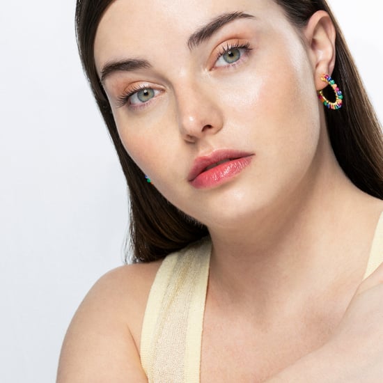 Luxenter Multicolour Kristall Ohrringe aus 18K Gelbgold - Aiel - Image 5