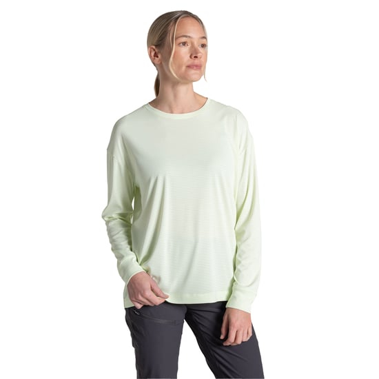 Craghoppers - T-Shirt für Damen, Nosilife, Langärmlig (Birnentropfen) - Image 1