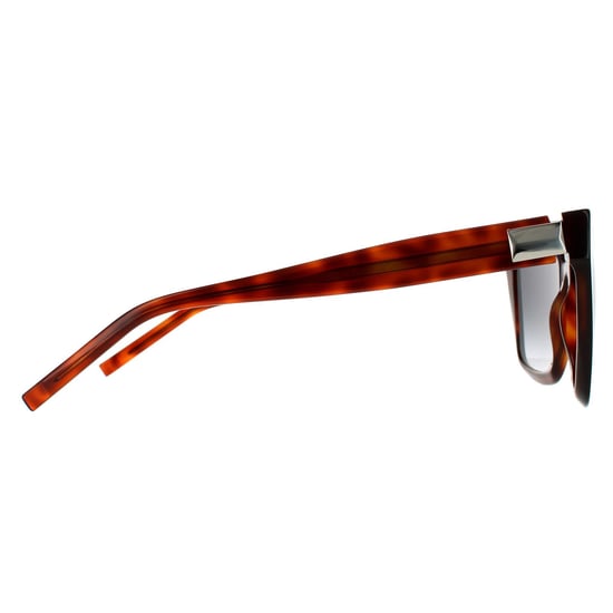 Hugo Boss Square Womens Havanna Dunkelgrau Gradient Sonnenbrille - Image 4