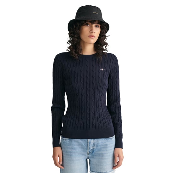 Gant Stretch Cotton Cable C-Neck Strickpullover - Image 2