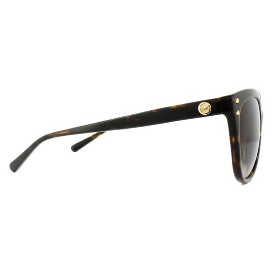 Michael Kors Cat Eye Womens Dark Havana Brown Gradient Lunettes de soleil - Image 4