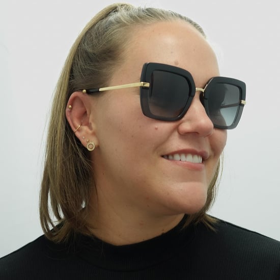 Dolce & Gabbana Sonnenbrille DG4373 32468G Top Schwarz auf Transparent Schwarz Grau Gradient - Image 5