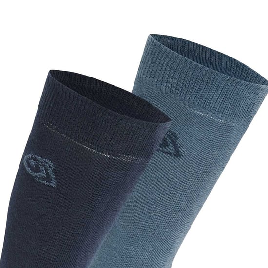Craghoppers - Socken Insektenabwehr für Herren/Damen Unisex(2er-Pack) (Marineblau/Blaustein) - Image 2