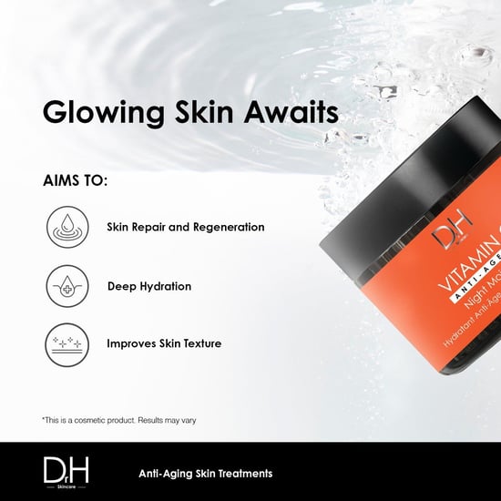 Dr H Anti-Aging Vitamin C Gesichtsserum 30 ml + Vitamin C Anti-Aging Nachtcreme 60 ml - Image 5