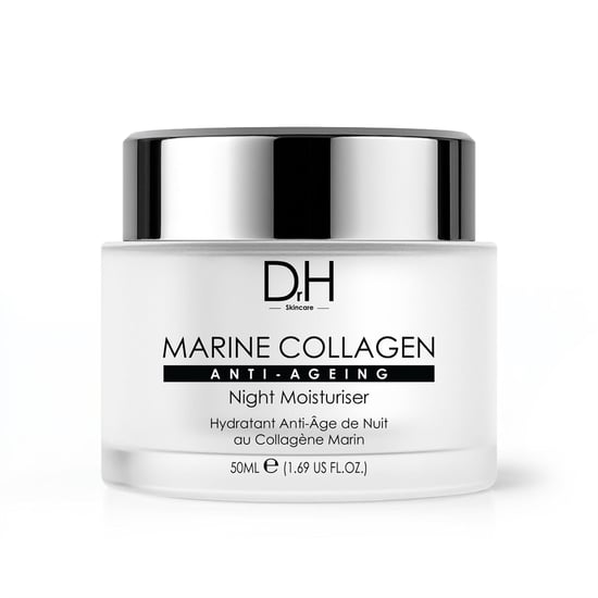 Dr H Anti-Aging-Nachtcreme mit Meereskollagen, 50 ml - Image 3