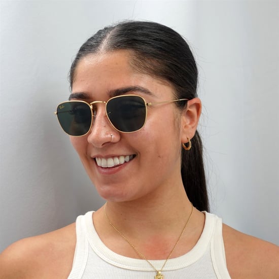 Ray-Ban Sonnenbrille Frank Legend RB3857 919631 Gold Grün G-15 - Image 5
