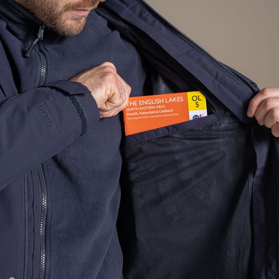 Craghoppers - Jacke, wasserfest für Herren, 3 in 1 (Dunkel-Marineblau) - Image 5