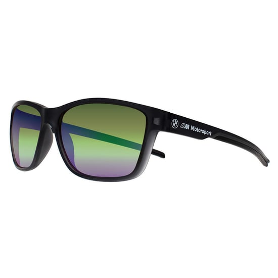 BMW Rectangle Mens Matte Black Green Mirror BS0036 - Image 2