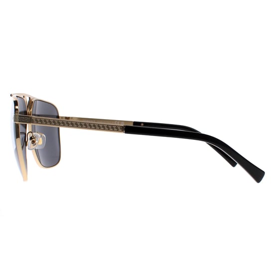 Versace Rectangle Mens Gold und Mattschwarz Dunkelgrau VE2238 - Image 3