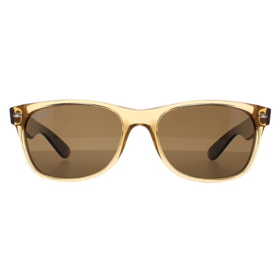 Ray-Ban Rectangle Unisex Honig Kristall braun polarisierte Sonnenbrille neue Wayfarer RB2132 - Image 1