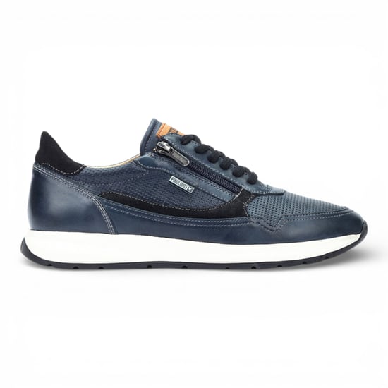Pikolinos Herren-Sneaker aus blauem Leder, bequem und tragbar - Getafe - Image 1