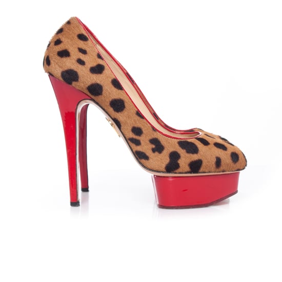 Charlotte Olympia Polly Pumps aus Ponyfell mit Leopardenmuster. - Image 5