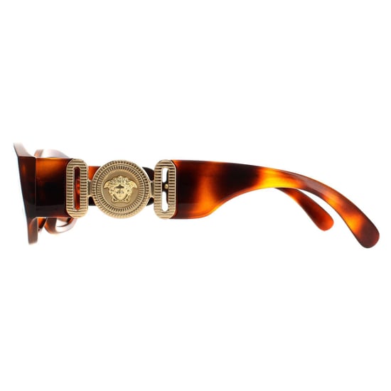 Versace Rectangle Unisex Havanna Dunkelbraun VE4361 Sonnenbrille - Image 3