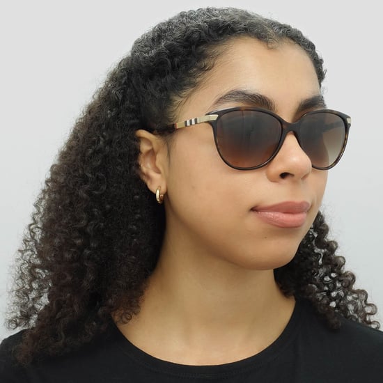 Burberry Lunettes De Soleil BE4216 300213 Sombre Havana Avec Dégradé Brun En Or - Image 6