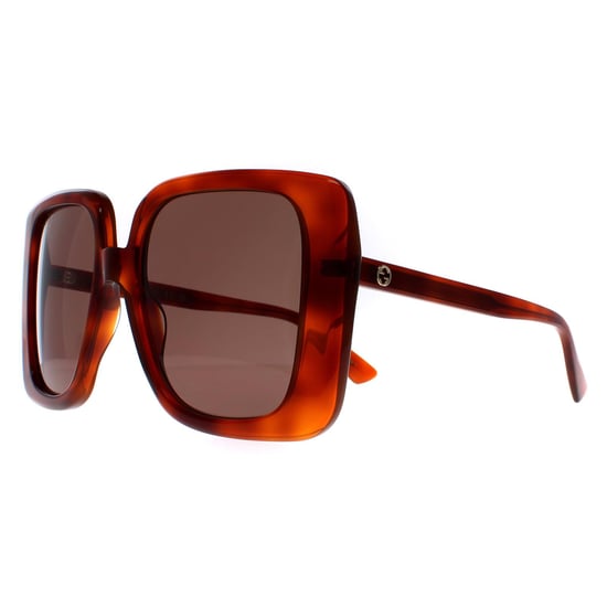 Gucci Quadrat Damen Havana Braun GG1314S - Image 2