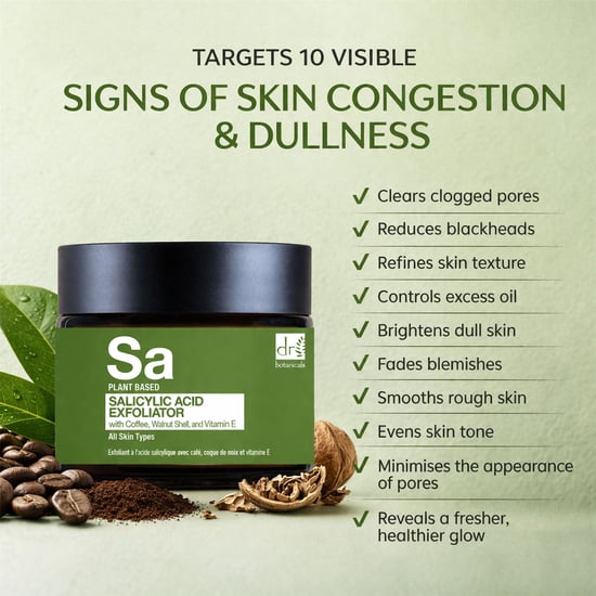 Dr. Botanicals Anti-Aging-Peeling mit Salicylsäure, Kaffee, Walnuss und Vitamin E, 60 ml - Image 6