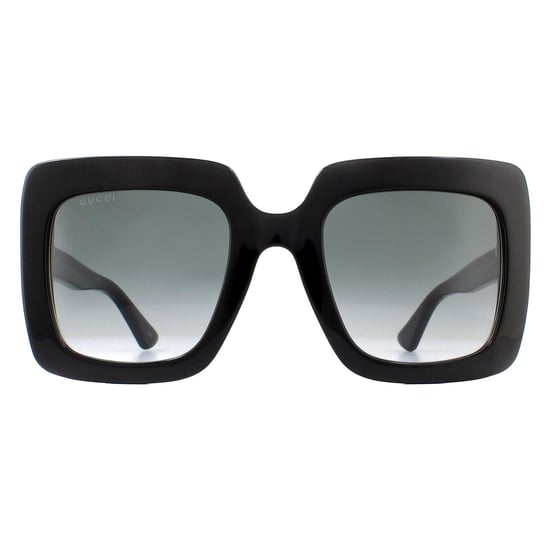 Lunettes De Soleil Gucci Gg0328s 001 Dégradé Gris Noir - Image 1