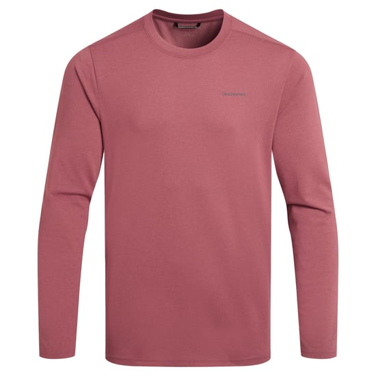 Craghoppers - "Abel" T-Shirt für Herren Langärmlig (Atlasrot) - Image 2