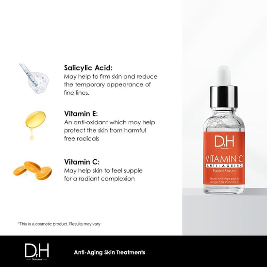 Dr H Anti-Aging Vitamin C Gesichtsserum 30 ml + Vitamin C Anti-Aging Nachtcreme 60 ml - Image 3